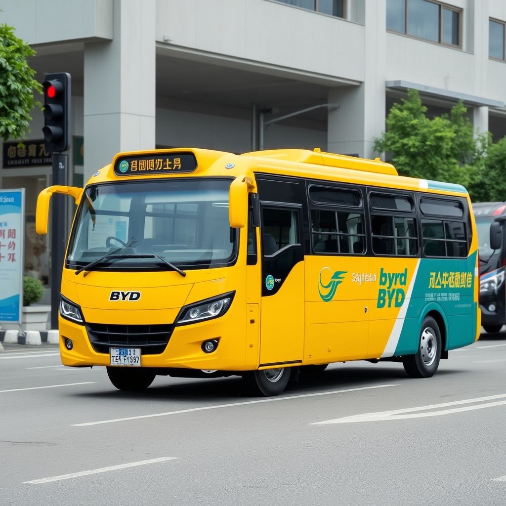 รถไฟฟ้า BYD ระบบอัจฉริยะ